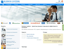 Tablet Screenshot of businessystem.com